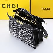 Fendi Peekaboo Black Size 33 x 12 x 24 cm - 5