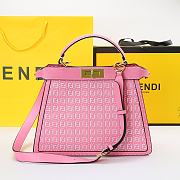 Fendi Peekaboo Pink Size 33 x 12 x 24 cm - 1