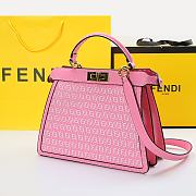 Fendi Peekaboo Pink Size 33 x 12 x 24 cm - 4