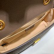 Gucci Marmont Shoulder Bag Brown 446744 Size 23 x 14 x 6 cm - 2