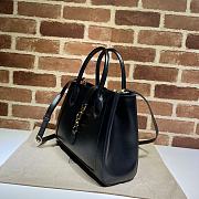 GG Jackie 1961 Medium Tote Bag Black 649016 Size 30 x 24 x 12 cm - 2