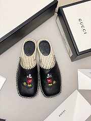  Gucci Slippers Mickey Black  - 1