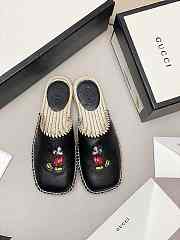  Gucci Slippers Mickey Black  - 5