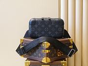 LV Horizon Clutch Monogram Eclipse Canvas in Grey Bags M45579 Size 21 x 11 x 6 cm - 1