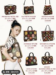 LV OnTheGo MM Monogram Canvas Handbags M59245 Size 35 x 27 x 14 cm - 2