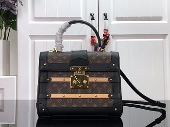 LV Trianon PM Monogram Canvas Handbags M45908 Size 21 x 18 x 11 cm