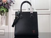 LV Sac plat BB Epi Leather Black M58660 Size 25 x 18 x 10 cm - 1