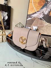 LV Pont 9 Soft Small Handbag M58728 Size 21 x 15 x 6.5 cm - 1