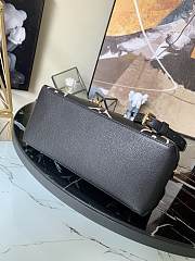 LV Petit Palais Monogram Black Silk Screen M58916 Size 29 x 18 x 12.5 cm - 6