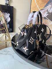 LV Petit Palais Monogram Black Silk Screen M58916 Size 29 x 18 x 12.5 cm - 2