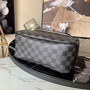 LV Toiletry Pouch Damier Graphite Canvas N47625 Size 26 x 14 x 12 cm - 4