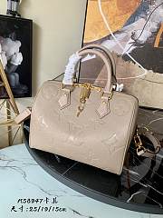 Louis Vuitton Speedy Montaigne Khaki M58947 Size 25 x 19 x 15 cm - 1