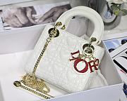 Dior Lady White M6010 Size 17 x 15 x 5 cm - 1