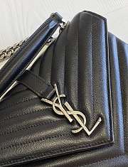 YSL Monogram Messenger Bag Black 428056 Size 24 x 17 x 6.5 cm - 5