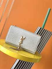 YSL Kate Crocodile White 354119 Size 24 x 14.5 x 5.5 cm - 1