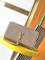 YSL Kate Crocodile Beige 354119 Size 24 x 14.5 x 5.5 cm - 1