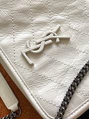 YSL Niki Chain Wallet White 583103 Size 19 x 15 x 6 cm - 3