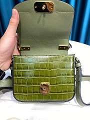 Chloe Mini C Bag In Green 6030 Size 16.5 x 5 x 14 cm - 5