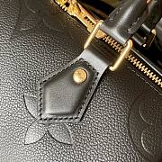 LV Speedy Bandoulière 25 Monogram Empreinte Leather in Black M58524 Size 25 x 19 x 15 cm - 5