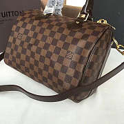 Louis Vuitton Speedy Bandoulière 25 Damier Ebene 3205 Size 25 x 19 x 15 cm - 4