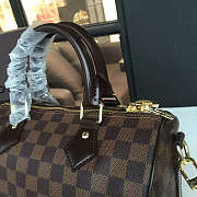 Louis Vuitton Speedy Bandoulière 25 Damier Ebene 3205 Size 25 x 19 x 15 cm - 3