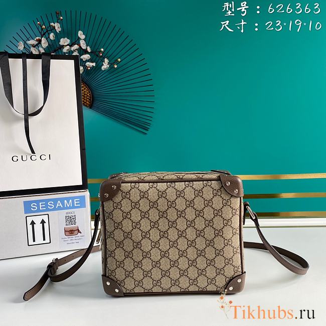 Gucci GG Shoulder Bag Brown 626363 Size 23 x 19 x 10 cm - 1