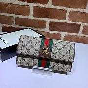 Gucci Wallet Brown 557803 Size 19 x 10 x 3.5 cm - 1