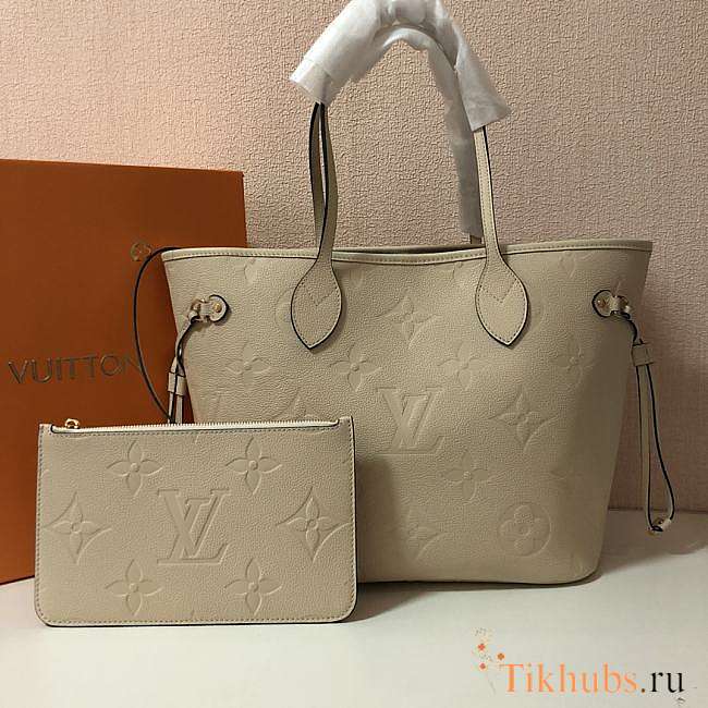 LV NEVERFULL MM M45684 Cream Size 31 x 28 x 14 cm - 1