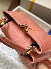 LV Capucines BB pink 27 x 18 x 9 cm  - 3