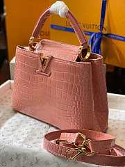 LV Capucines BB pink 27 x 18 x 9 cm  - 6