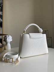 LV Capucines Bb M55832 Snow White 27 x 18 x 9 cm - 5