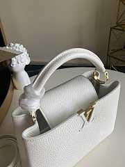 LV Capucines Bb M55832 Snow White 27 x 18 x 9 cm - 4