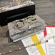 DG Snake Skin Messenger Bag 1311 Size 21 x 5 x 13.5 cm - 2
