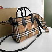 Burberry Handbag Red Vintage Size 25 x 12 x 19 cm - 5