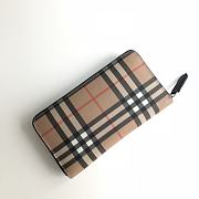 Burberry Canvas Full Zipper Wallet Size 19 x 10 x 2.5 cm - 6