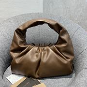 Bottega Veneta The Shoulder Pouch Chocolate Color 610524 Size 40 x 32 x 22 cm - 1