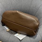 Bottega Veneta The Shoulder Pouch Chocolate Color 610524 Size 40 x 32 x 22 cm - 4