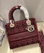 Dior Lady D-Lite Reverse 04 Size 24 x 20 x 11 cm - 5