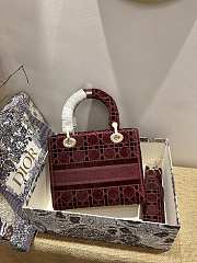 Dior Lady D-Lite Reverse 04 Size 24 x 20 x 11 cm - 4