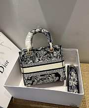 Dior Lady D-Lite Reverse 05 Size 24 x 20 x 11 cm - 3