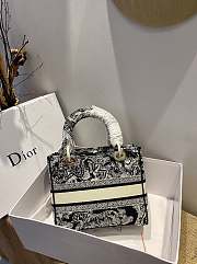 Dior Lady D-Lite Reverse 12 Size 24 x 20 x 11 cm - 5