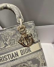 Dior Lady D-Lite Reverse 13 Size 24 x 20 x 11 cm - 5