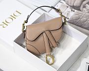 Dior Saddle Mini Pink M6008 Size 12 x 7.5 x 5 cm - 1