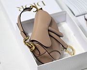 Dior Saddle Mini Pink M6008 Size 12 x 7.5 x 5 cm - 6