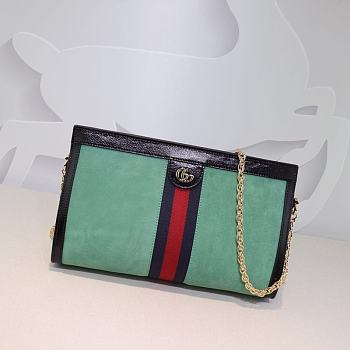 Gucci Single-Shoulder Lake Blue 503876 Size 32.5 x 20 x 10 cm