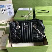 Gucci GG Marmont Black 681483 Size 26.5 x 19 x 11 cm - 1