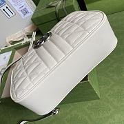 Gucci GG Marmont White 447632 Size 24 x 12 x 7 cm - 2