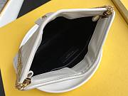 YSL Victoire Baby Clutch In Leather White 657361 Size 28.5 x 19.5 x 5.5 cm - 6