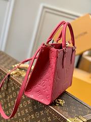 LV Onthego Rose Red M45660 Size 25 x 19 x 11.5 cm - 3