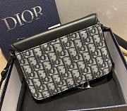 Dior Mini Clutch Bag Embossed Logo 214 Size 19×14×4 cm - 4